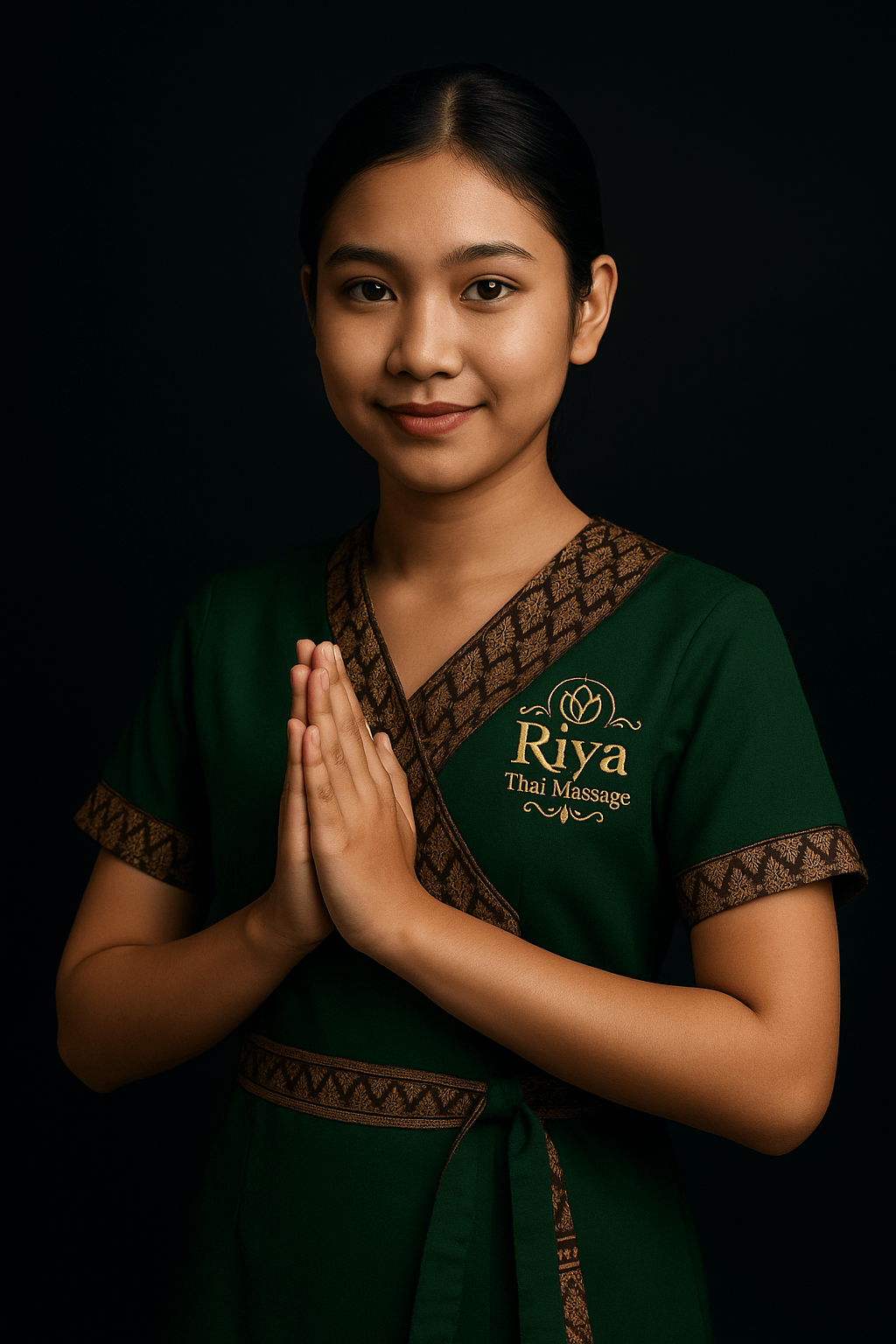 Professional Thai massage expert Native Thai therapist ready to provide traditional and oil Thai massage at Riya Thai Massage Zurich